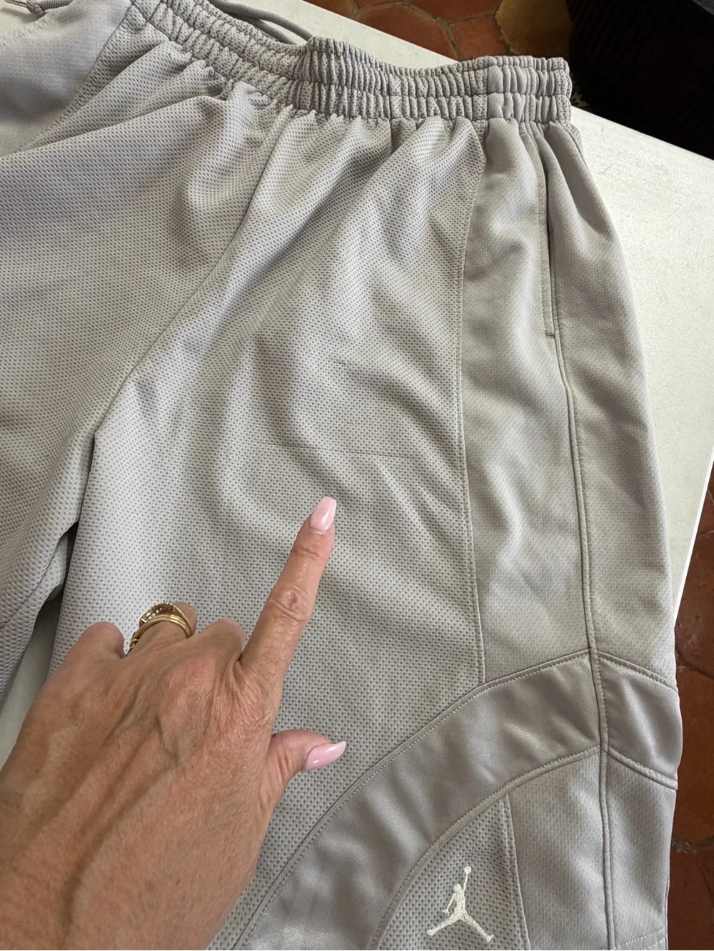 Jordan Men's Grey Basketball Shorts